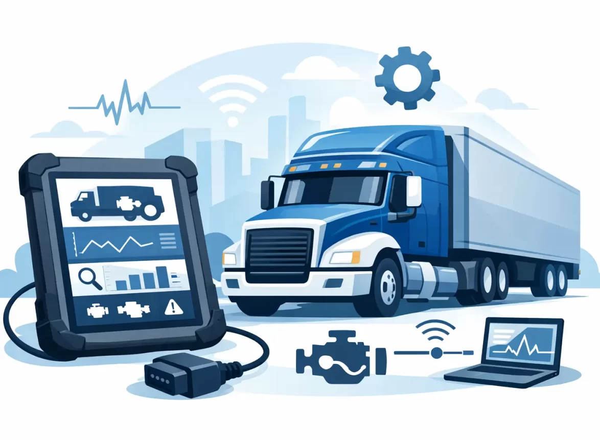 Heavy Duty Diagnostic Tool for Trucks